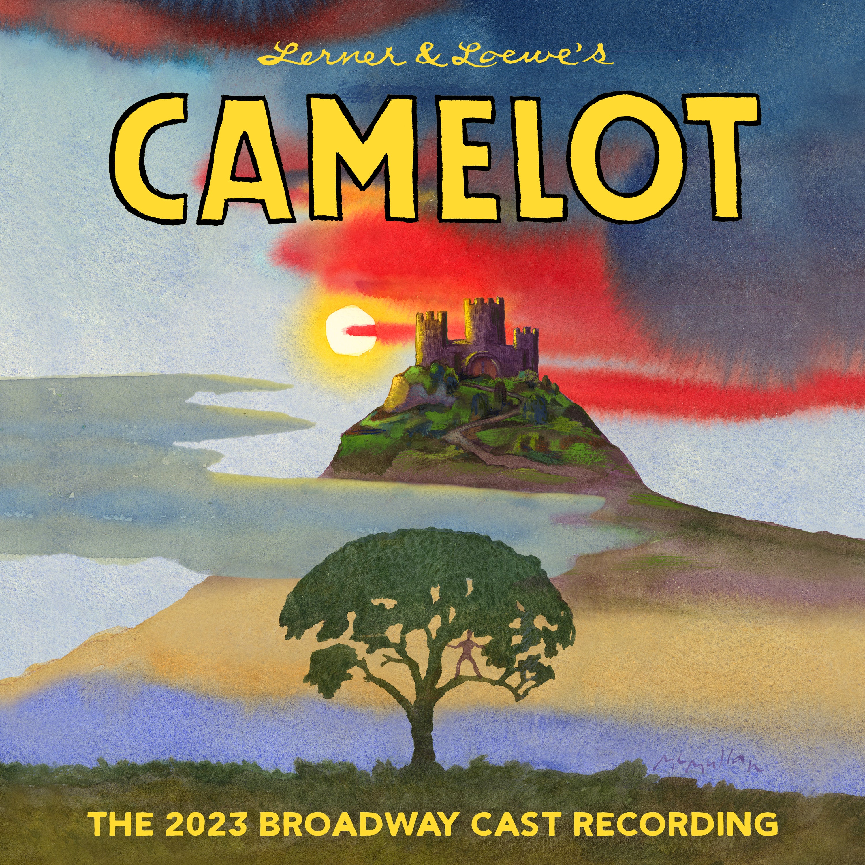 Camelot The 2023 Broadway Cast Recording CD Center Stage Records camelot-the-2023-broadway-cast-recording-cd-center-stage-records