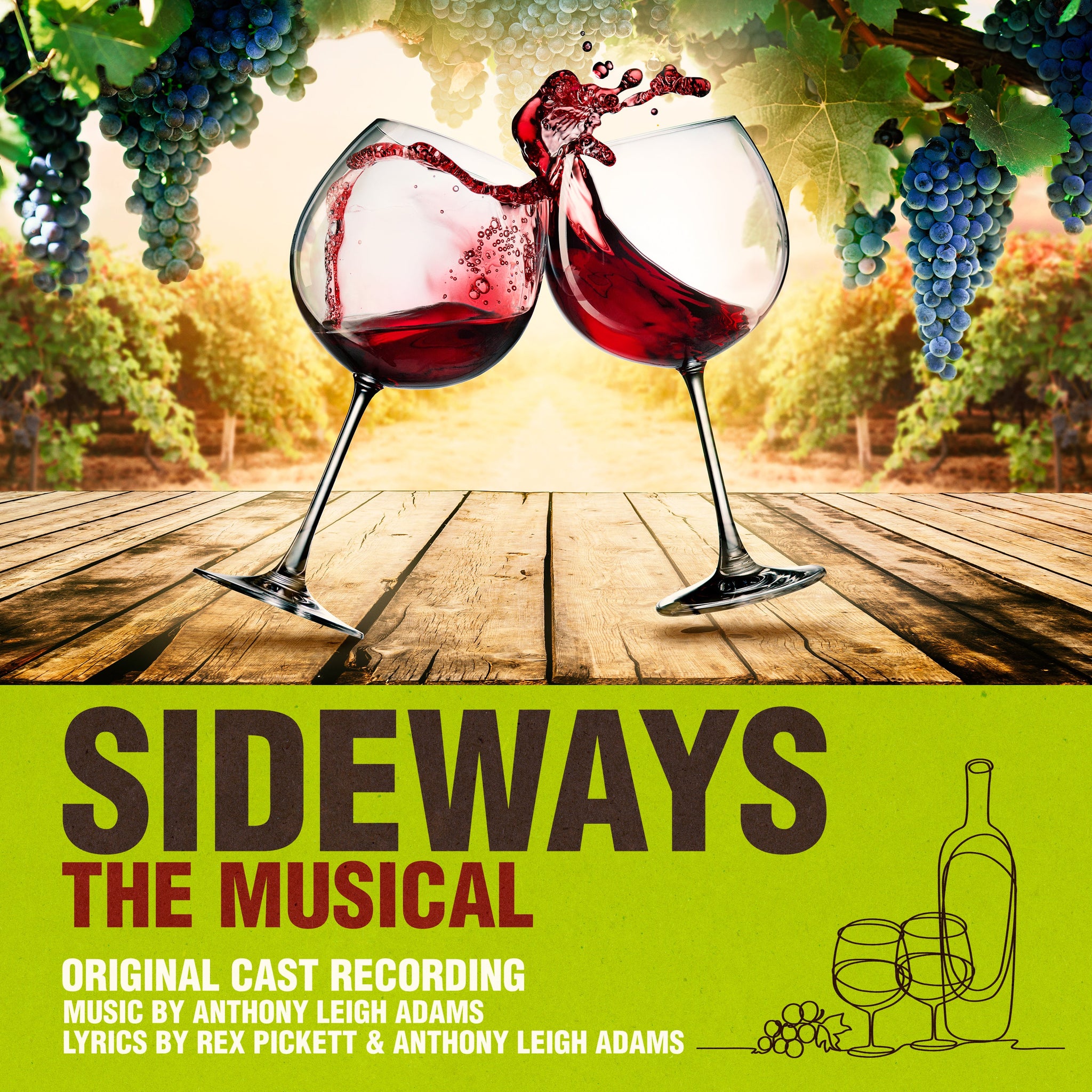 Sideways the Musical (Original Cast Recording) [CD]