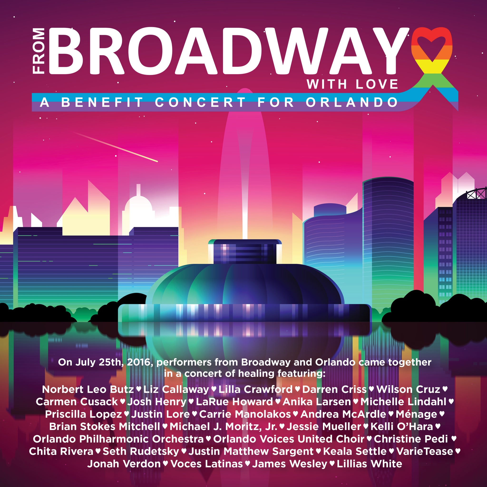 From Broadway With Love: A Benefit Concert For Orlando [2 CD Set]