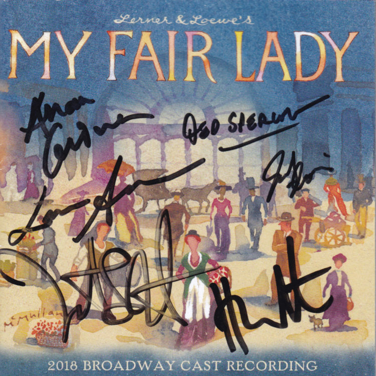 My Fair Lady (2018 Broadway Cast Recording) [Signed CD]