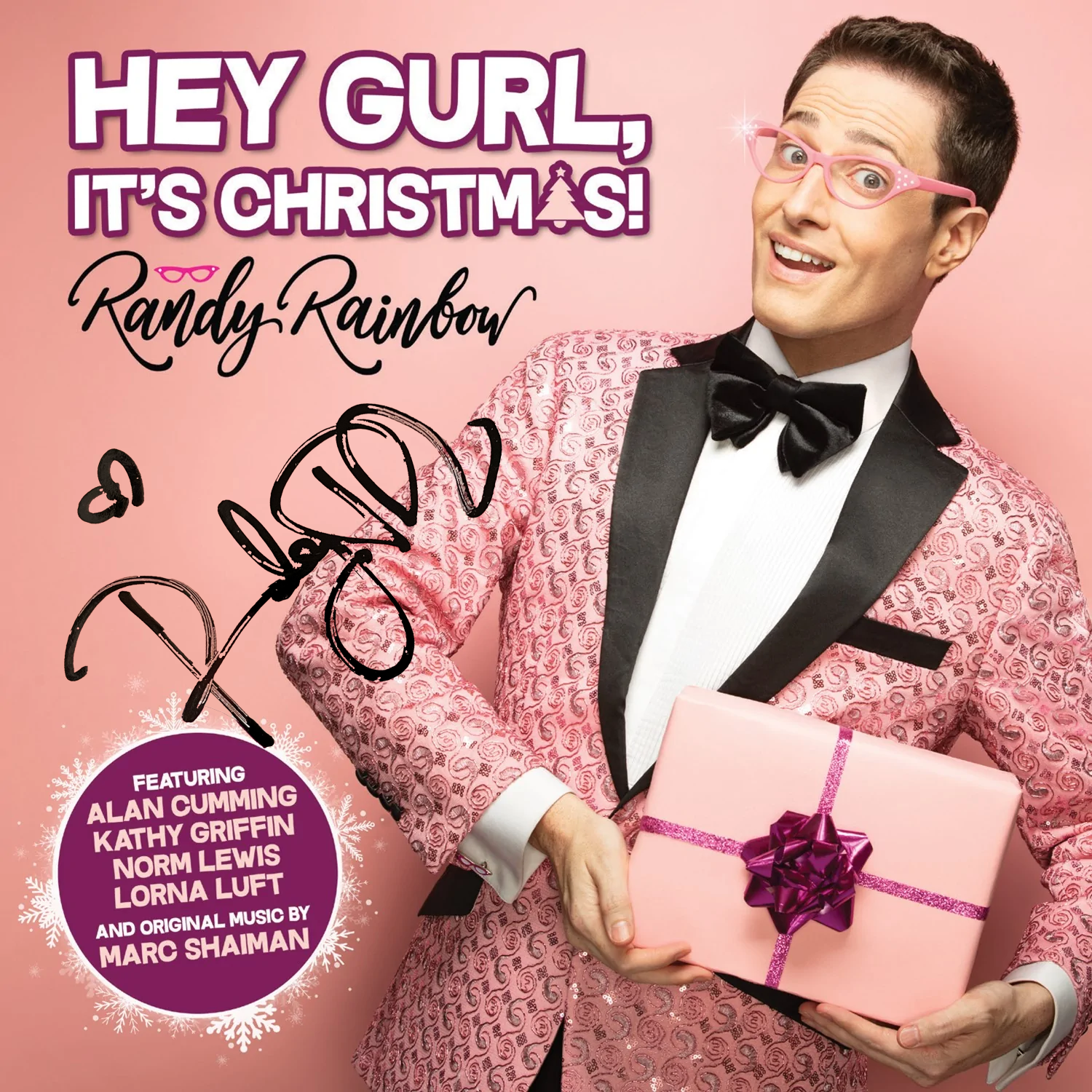 Randy Rainbow: Hey Gurl, It's Christmas! (Signed CD)